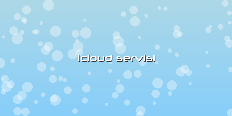 Icloud Servisi